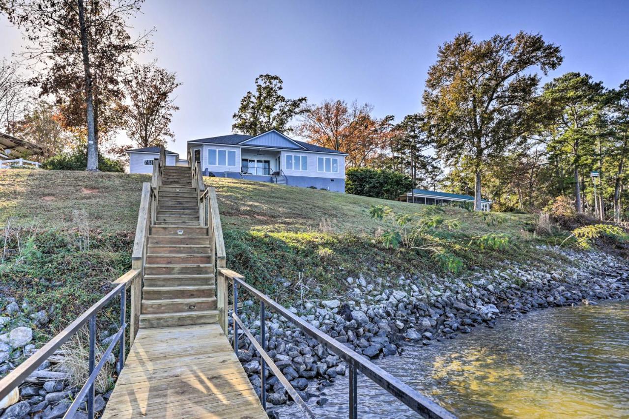 Beautiful Waterfront Getaway With Dock! Villa Abbeville Exterior photo