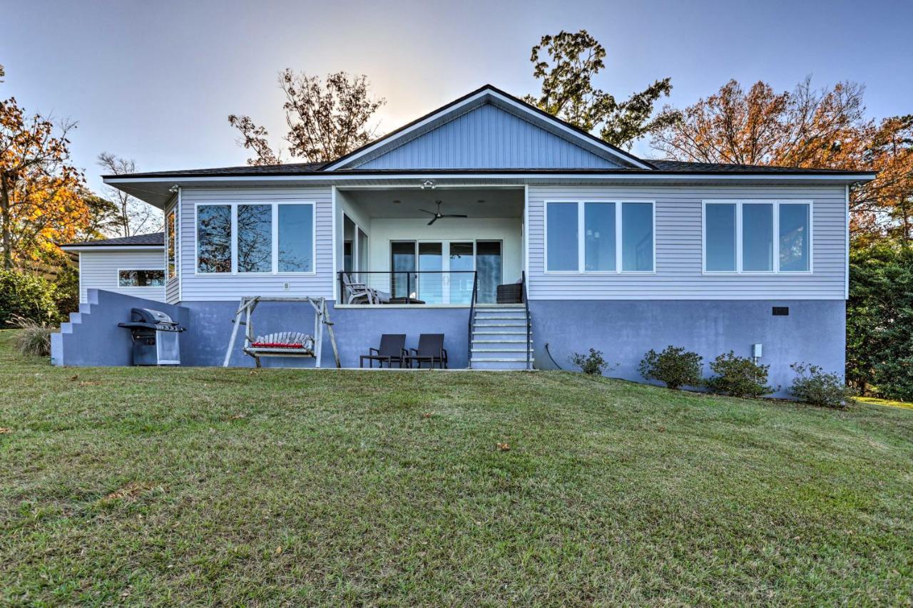 Beautiful Waterfront Getaway With Dock! Villa Abbeville Exterior photo