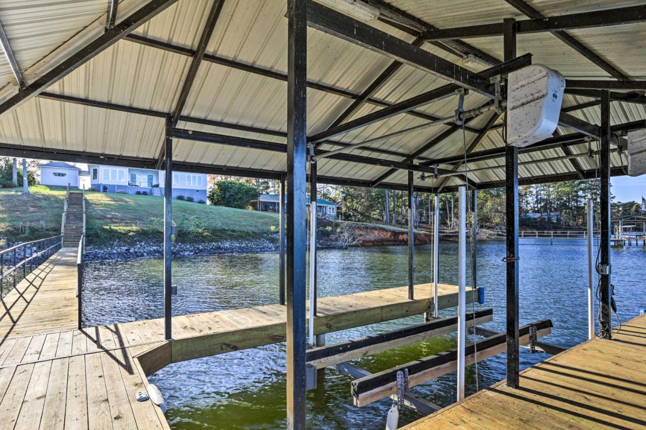 Beautiful Waterfront Getaway With Dock! Villa Abbeville Exterior photo